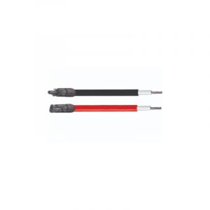 Uniteck - 2 cables solaires de 8M noir et rouge 6mm2