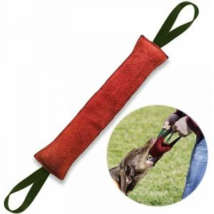 XVX - Boudin Chien Indestructible de 40 cm avec 2 Anses, Jouet pour Chien en Tuyaux De Lance à Incendie, Boudin à Mordre Extra Robuste.