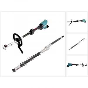 Makita DUX 60 Z Entra&icirc;nement multifonctionnel sur batterie 36 V ( 2x 18 V ) Brushless + embout taille-haie EN410MP ( 197726-4 )