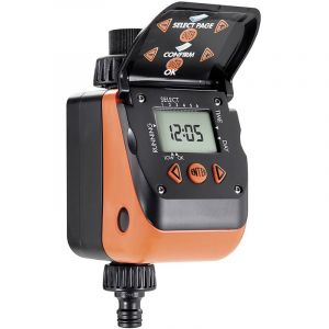 Aquauno Video-6 Plus, programmateur arrosage automatique à une voie - Claber