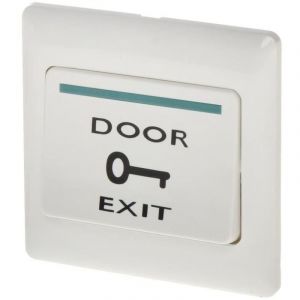 Basetbl - Bouton poussoir - - Ouverture de porte - Blanc - 8 a - Plastique