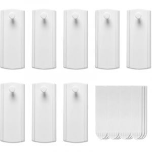 Lntyq 16PCS Accroche Tableau sans Percer, 16 Crochets pour Photos, Crochets Autocollants pour Cadres Photo Cintres pour Tableaux pour Accrocher des