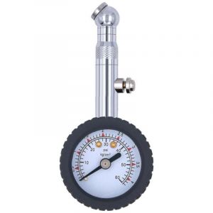 Manometre Pression Pneu, Jauge de Pression de Pneu Num&eacute;rique Haute Pr&eacute;cis 60 PSI, Portable Jauge de Pression, pour Voiture Camion SUV Moto V&eacute;lo