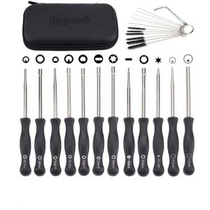 Lot de 12 Outils de R&eacute;glage Carburateur Moteur 2 Temps avec Tournevis pour Tron&ccedil;onneuse
