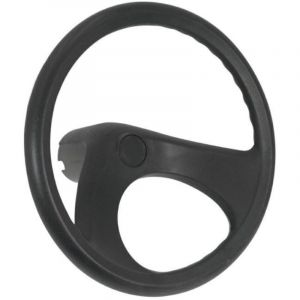 Volant de tracteur de pelouse Stiga J92 original pour colonne de direction de 16 mm de diamètre