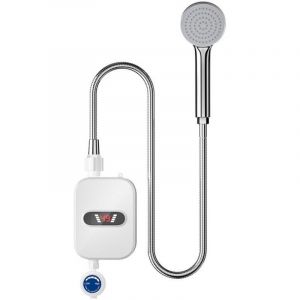 Mini Chauffe eau Instantan&eacute; Douche 3500W 30-60℃ eau Instantan&eacute; Electrique Douche 0.04-0.4Pa Pression de Service Chauffe-eau Instantan&eacute; Douche IPX4