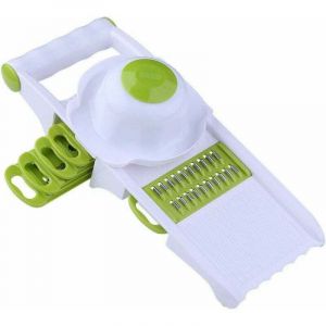 Coupe-l&eacute;gumes manuel multifonctionnel, trancheuse en acier inoxydable, &eacute;plucheuse de pommes de terre carotte r&acirc;pe &agrave; fromage oignon tranchant outils