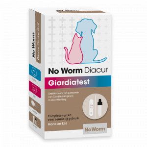 Vermifuge Diacur Giardiatest pour chien et chat Par paquet