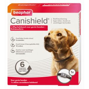 Beaphar Canishield Collier pour grand chien Une pi&egrave;ce