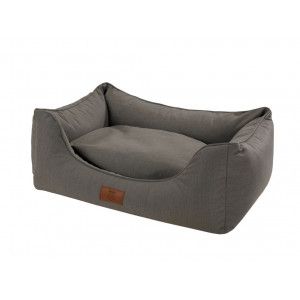 Brekz panier Milano gris pierre pour chien 120 x 80 cm