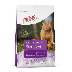 Prins VitalCare Sterilised pour chat 2 x 10 kg