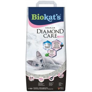 Litière pour Chat Biokat Diamond Care Fresh 3 x 10 litres