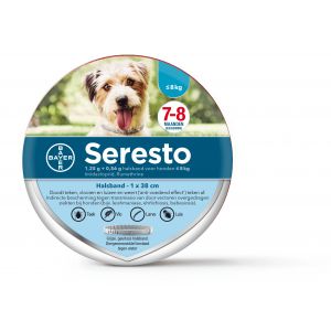 Seresto collier antiparasitaire pour petit chien (jusqu'&agrave; 8 kg) 1 paquet