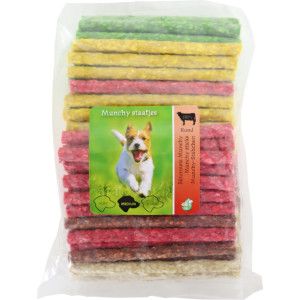 Munchy Mix peau de buffle pour chien 2 x 100 b&acirc;tonnets