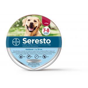 Seresto collier antiparasitaire pour chien grand ( 8+ kg) 1 paquet