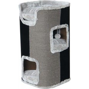 Tonneau &agrave; griffer et &agrave; escalader Gris/Noir