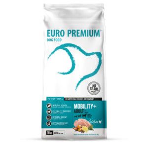 Euro Premium Adult Mobility+ au poulet pour chien 10 kg