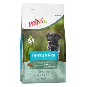 Prins ProCare Hypoallergenic au hareng et riz pour chien 12 kg