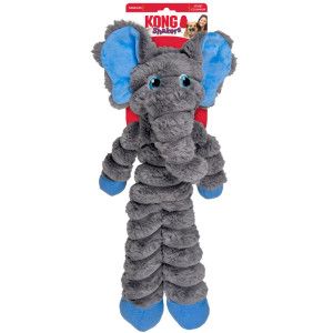 Kong Shakers Crumples XL avec couineur jouet pour chien Lapin