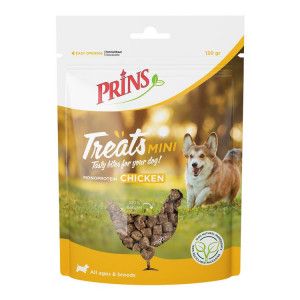 Prins Treats Mini poulet friandise pour chien (120g) Une pi&egrave;ce