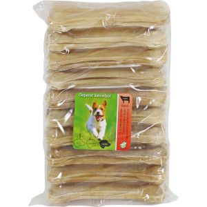 Os en peaux de buffle compress&eacute; 13cm pour chien 20 pi&egrave;ces