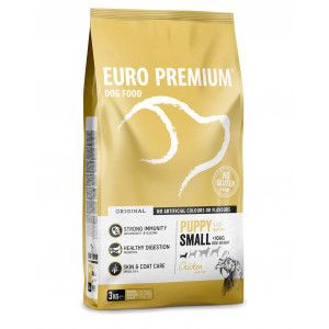 Euro Premium Puppy Small au poulet et riz pour chiot 12 kg