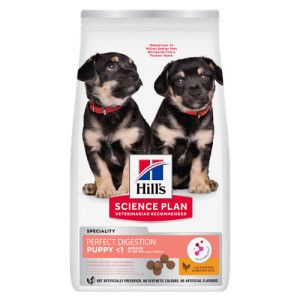 Hill's Puppy Medium Perfect Digestion au poulet avec riz brun pour chiot 2,5 kg