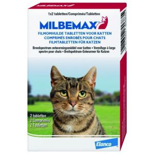 Milbemax Vermifuge pour chat adulte 16 comprim&eacute;s