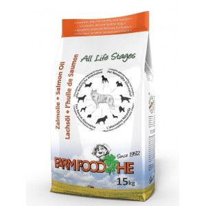 Farm Food HE &agrave; l'huile de saumon d'&Eacute;cosse pour chien 2 x 4 kg