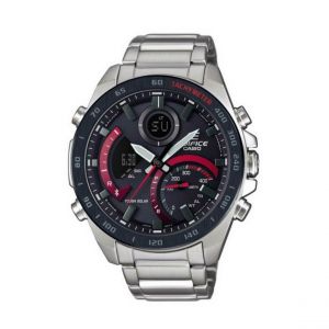 Montre Connectée Homme Casio Edifice ECB-900DB-1AER - Bracelet Acier Néobrite Argent
