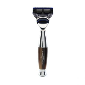Rasoir Gillette Fusion ProGlide - Finition Chorme et Imitation Corne Claire
