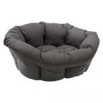 Housse Sofà anthracite - pour corbeille Ferplast Siesta Deluxe taille 4, L64xl48xH25cm