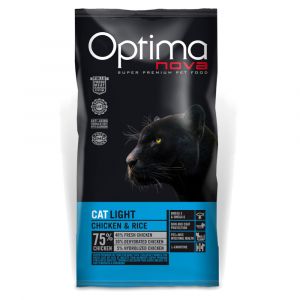 2x8kg Light Optimanova croquettes pour chat : le 2ème à -20 % !
