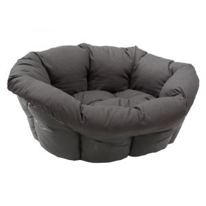 Housse Sofà anthracite pour corbeille Ferplast Siesta Deluxe - taille 6 : L 73 x l 55 x H 27 cm