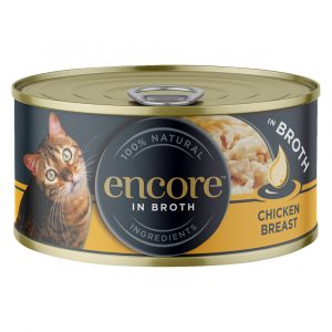 Lot économique Encore 48 x 70 g boîtes pour chat - blanc de poulet