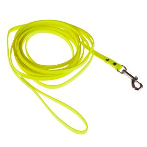 Longe en BioThane® Heim, jaune fluo L 500 x l 1,3 cm - pour chien