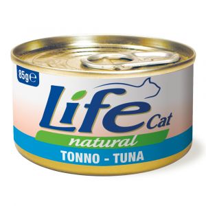 12x85g Life Cat Natural adulte thon nourriture pour chat humide
