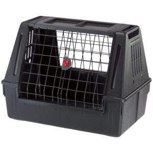Cage de transport Ferplast Atlas Car Scenic pour chien  - 80 : l 82 x P 51 x H 61 cm