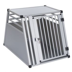 Cage de transport AluRide pour chien (taille M) l 65 x P 92 x H 65 cm