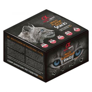 9x35g alpha spirit Friandises multi-saveurs - Friandises pour chat