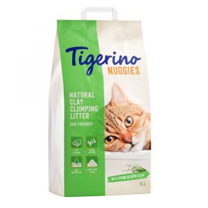 2x14L Litière Tigerino Nuggies Fresh - pour chat