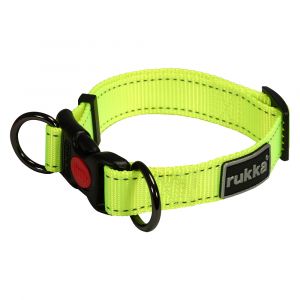 Rukka&reg; Bliss collier n&eacute;on, jaune taille S chien