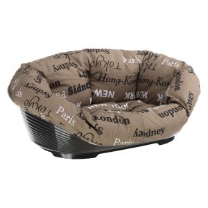 Corbeille Sofà Cities Ferplast Taille 4 avec housse pour chien - Corbeille pour Chien