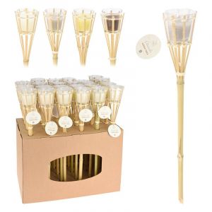 Torche Bambou Bougie Citronnelle