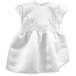HOBEA Robe de cérémonie enfant Diana perles blanc - Taille 98 (3 ans)