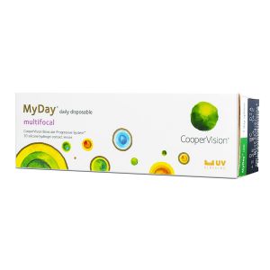 MyDay Daily Disposable Multifocal 30,Boîte de 30 lentilles