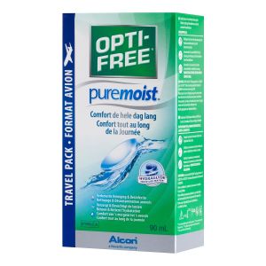 Opti-Free PureMoist 90ml,1 flacon de 90ml + 1 étui