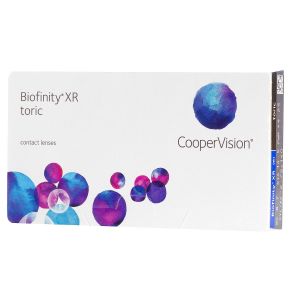 Biofinity Toric XR,Boite de 6 lentilles