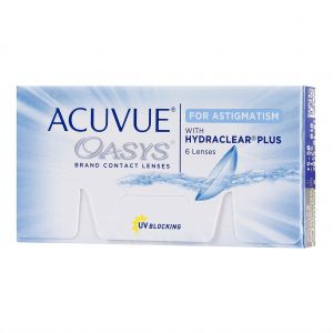 Acuvue Oasys for astigmatism,Boite de 6 lentilles
