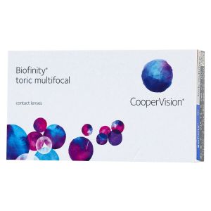 Biofinity Toric Multifocal,Boite de 6 lentilles